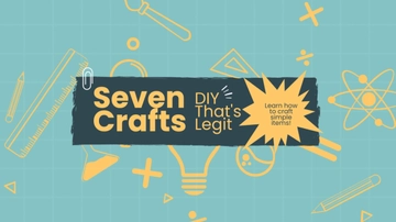 Free Crafts Youtube Banner Template to Edit Online