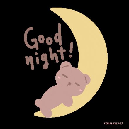 Moon night Animated Stickers
