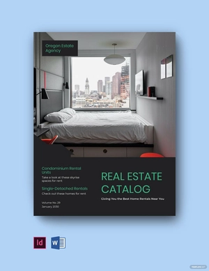Real Estate Agency Catalog Template