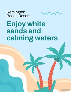 Vacation Marketing Flyer Template