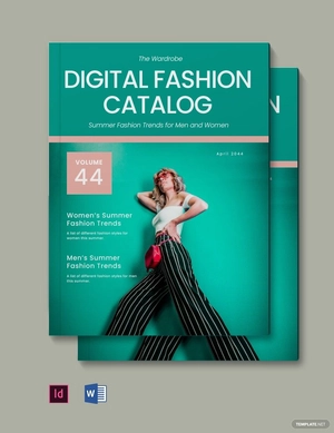 Digital Catalog Template