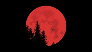 Black and Red iPhone Background