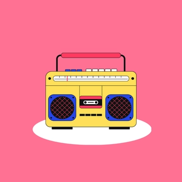 Free Radio Clipart Template to Edit Online