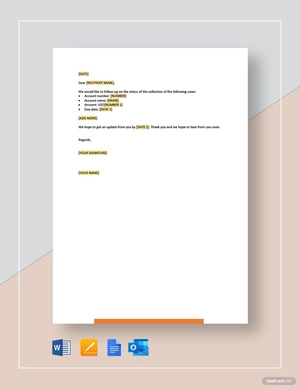 Request for Status Report Template