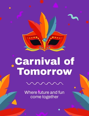 Modern Carnival Flyer Template