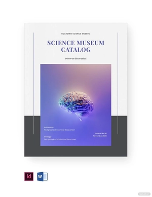 Science Museum Catalog Template