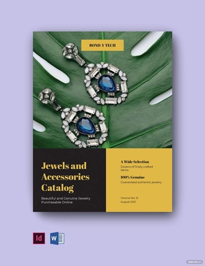 Digital Jewelry catalog Template
