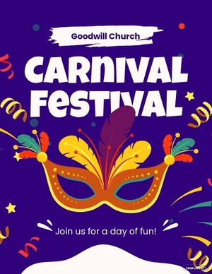 Church Carnival Flyer Template