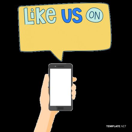 Facebook Like Us Animated Stickers