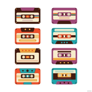 Retro Music Vector
