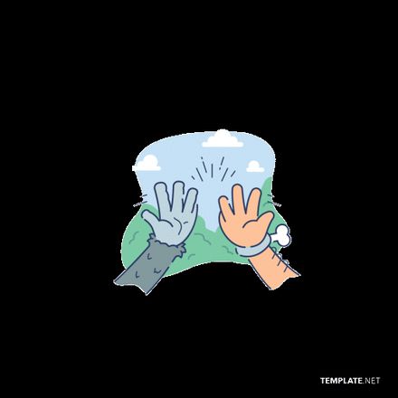 Mammal High Five Animated Stickers