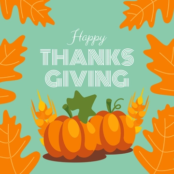Free Thanksgiving Banner Vector Template to Edit Online