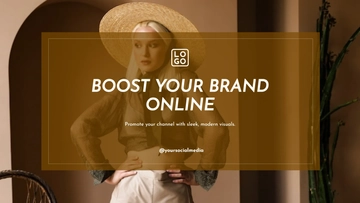 Free Promotion Youtube Banner Template to Edit Online