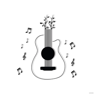 Music Outline Vector