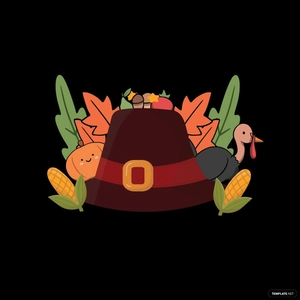 Vintage Happy ThanksGiving Vectors