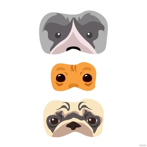 Dog Eyes Vector
