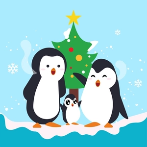 Christmas Cartoon Illustration