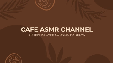 Free Cafe Youtube Banner Template to Edit Online