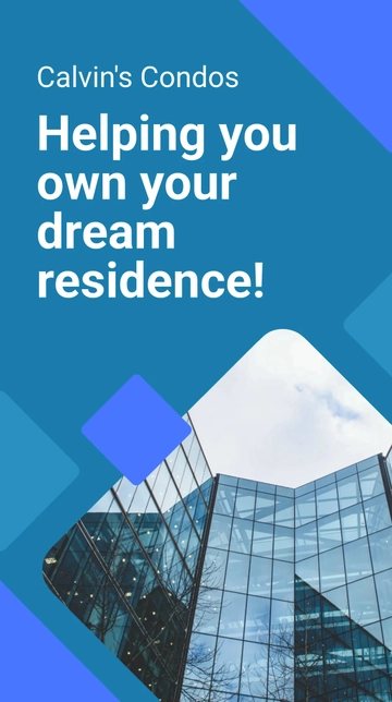 Free Residential Mortgage Whatsapp Post Template to Edit Online