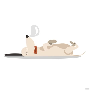 White Dog Vector