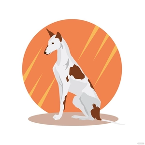 Hound Dog Vector