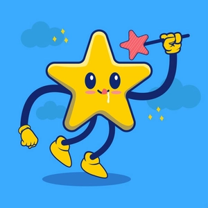 Cartoon Star Illustration