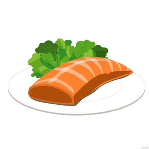Fish Food Vector