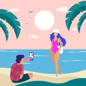 Cartoon Nature Illustration