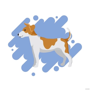 Simple Dog Vector