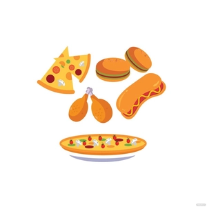 Cartoon Food Vector