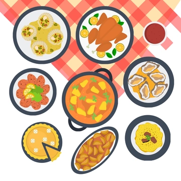 Free Food Buffet Vector Template to Edit Online Free Food Buffet Vector Template to Edit Online