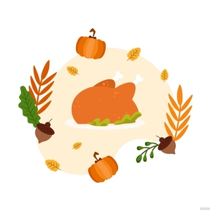 Autumn Thanksgiving Vector