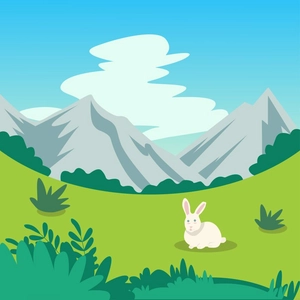 Nature Cartoon Illustration