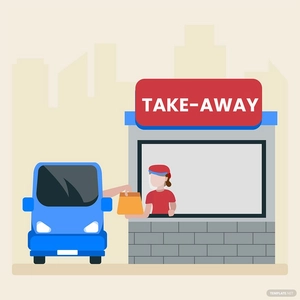Food Drive Vector