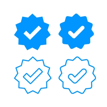 Free Instagram Blue Tick Clipart Template to Edit Online