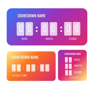 Free Instagram Countdown Clipart Template to Edit Online