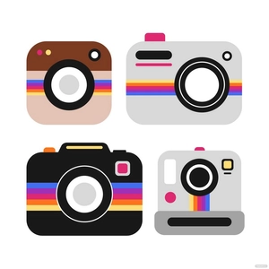 Free Instagram Camera Clipart Template to Edit Online