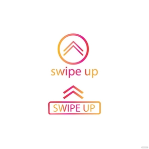 Swipe Up Instagram Vector