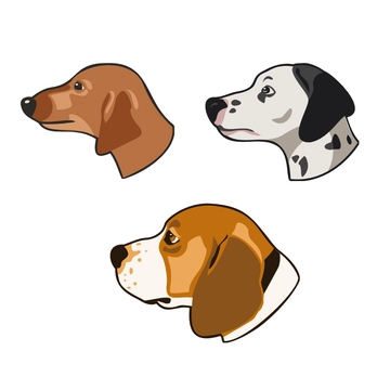 Free Dog Head Clipart Template to Edit Online