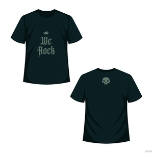 Music T Shirt Vector