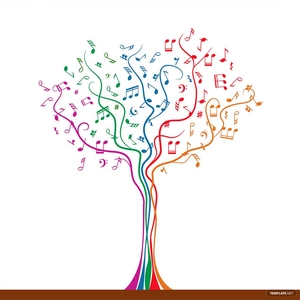 Music Tree Vector