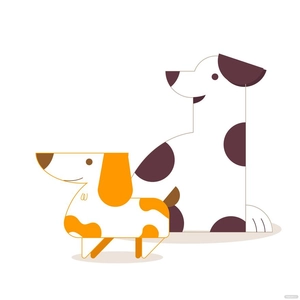 Transparent Dog Vector
