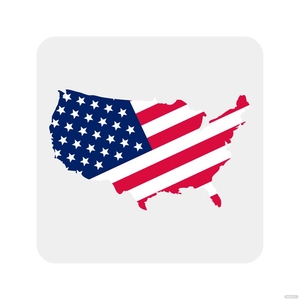 Creative USA Flag Vector