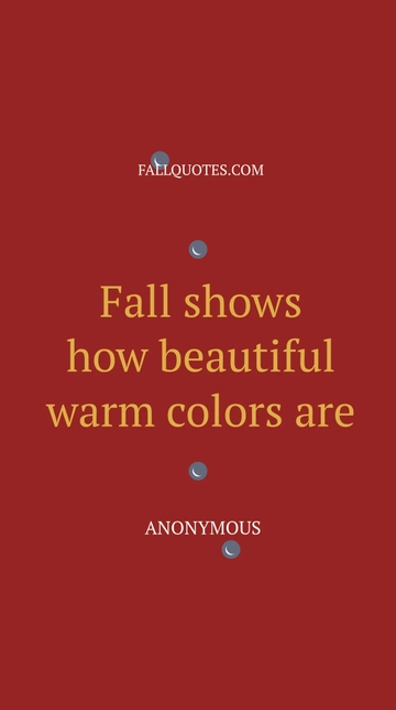 Free Fall Inspiration Quote Whatsapp Post Template to Edit Online