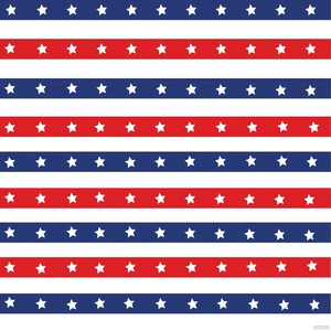 American Flag Pattern Vector