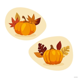 Fall Pumpkin Vector