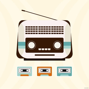 Vintage Music Vector