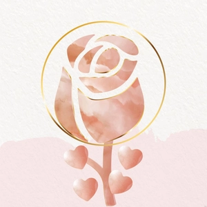 Rose Watercolor Illustration