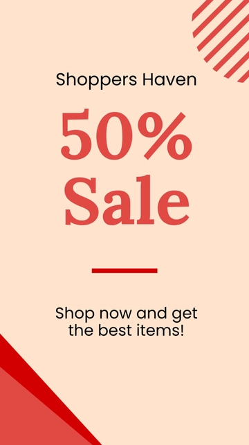 Free Shop Now Instagram Story Ad Template to Edit Online