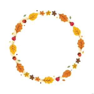 Fall Frame Vector